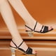 thumbnail image 5 of Zapatos de verano para mujer Dos formas de usar sandalias casuales de tacón grueso para mujer Wmkox8yii nm10662, 5 of 8
