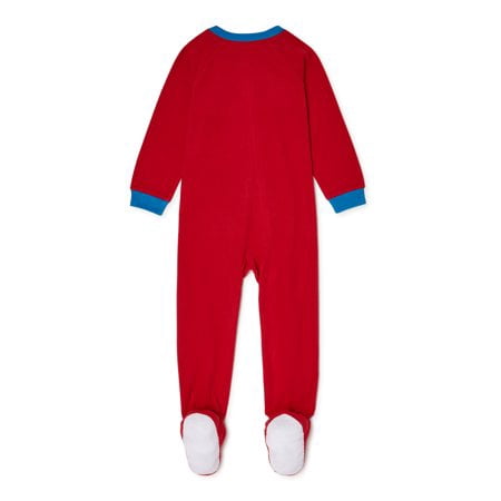 Marvel Super Hero Adventures Toddler Boy Microfleece Blanket Sleeper Pajamas