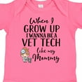 thumbnail image 4 of Inktastic Vet Tech Mom Veterinary Technician Girls Baby Bodysuit, 4 of 5