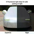 thumbnail image 2 of For PORSCHE Panamera car Cover Dustproof Outdoor Indoor UV Snow Resistant Sun rain Protection waterproof hail cover for car, 2 of 5