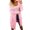 Pink, variant on Vedolay Women's 2023 Tops Womens Fashion Casual Long Sleeve Open Front Business Lapel Suit Jacket,Pink One Size
