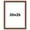 Brown, variant on 20x25 Brown Modern Bamboo Picture Frame - UV Acrylic, Foam Board Backing, Hanging Hardware
