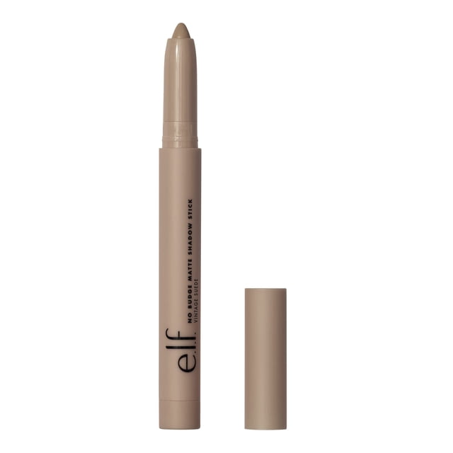 Sombra de ojos en crema e.l.f. No Budge Matte Vintage Sude
