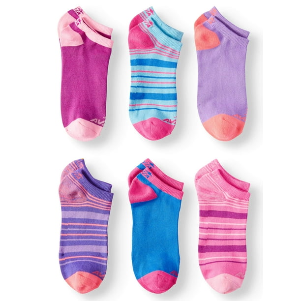 Ladies Super Soft No Show Socks, 6 Pack - Walmart.com
