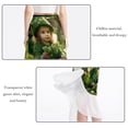 thumbnail image 2 of Saint Patrick's Day Light and Airy Chiffon Women's Beach Dress - Summer Attire, 2 of 6