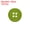 Green, variant on Uxcell 100Pcs 40L Sewing Buttons 1"(25mm) Resin Round Flat 4-Hole Craft Buttons for Sewing Clothing and DIY, Light Green