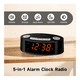 thumbnail image 4 of Radio Reloj Despertador Fm/am Malubero Negro Naranja, 4 of 5