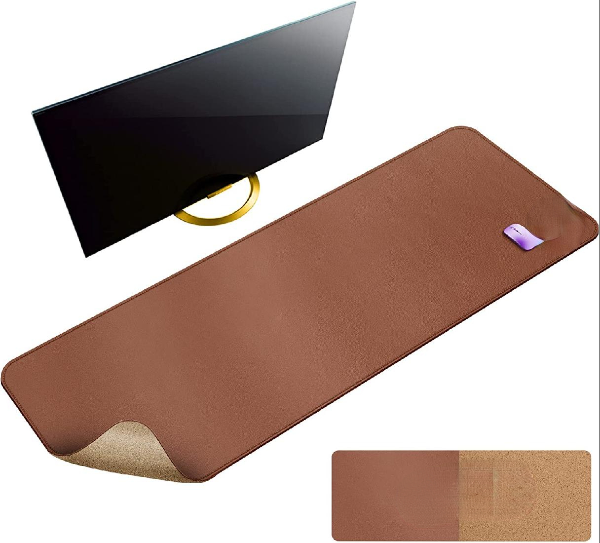 Full table mouse pad, double sided table pad, gaming home office table