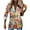 Red womens tops summer, variant on USSUMA Summer Tops for Women Trendy Button Down Bussiness Lapel Blouse Tunic Loose Fit Floral Print Womens Tops Casual V Neck Long Sleeve Shirts for Women Dressy Casual