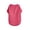 Pink, variant on Basic Blank T-Shirt for Small Dogs Soft Breathable Dog Tee Pullover Design Plain Color Pet Clothing Summer Puppy Cat Cloth Lightweight Vacation Apparel