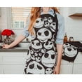 thumbnail image 2 of Disney The Nightmare Before Christmas Jack Skellington Faces Cooking Apron, 2 of 7