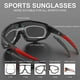 thumbnail image 3 of Gafas de sol deportivas polarizadas con 3 o 5 lentes intercambiables, gafas de ciclismo para hombre y mujer, gafas de sol para correr, pescar, golf, conducir. TUNC Sencillez, 3 of 5