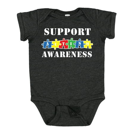 

Inktastic Support Autism Awareness Gift Baby Boy or Baby Girl Bodysuit