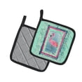 thumbnail image 2 of Carolines Treasures 8107-BPTHD Bird - Flamingo Pair of Pot Holders, 2 of 3