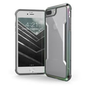 Raptic Shield Case Compatible with iPhone 8 Plus, 7 Plus, 6 Plus, Shock Absorbing Protection, Durable Aluminum Frame, 10ft Drop Tested, Fits iPhone 8 Plus, iPhone 7 Plus, iPhone 6 Plus, Iridescent
