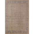 thumbnail image 1 of Ahgly Company Machine Washable Indoor Rectangle Industrial Modern Dark Almond Brown Area Rugs, 5' x 8', 1 of 7