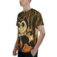 thumbnail image 6 of Unisex Bendy And The Ink Machine 3d Graphic Print Shirts For Mens Womens Casual Short Sleeve Tee Shirts Top, 6 of 7