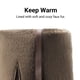 thumbnail image 4 of Botas DREAM PAIRS URA hasta la rodilla con cuña marrón talla 5.5, 4 of 7