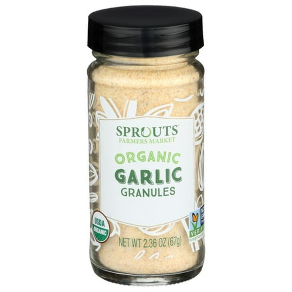 2X - SPT Organic Garlic Granules Spice 2.36 oz