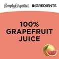 Simply Non GMO All Natural Grapefruit Juice, 52 fl oz Bottle
