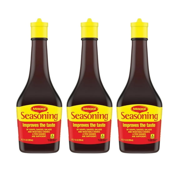 Maggi Asian Flavor Seasoning Sauce 6.7 fl oz, Pack of 3