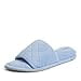 thumbnail image 3 of Women's Dearfoams 51707 Beatrice Microfiber Terry Slide with Quilted Vamp (Iceberg L), 3 of 3