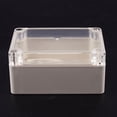 thumbnail image 2 of 2X Clear Cover Plastic Electronic Project Junction Box 100 x 68 x 50mm, 2 of 8