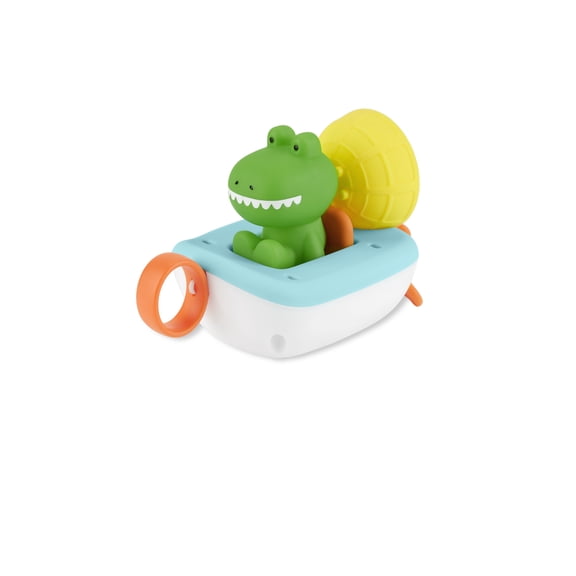 Skip Hop Baby Bath Toy Croc The Boat 3-Piece Set, Zoo, Age 12m 