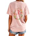 thumbnail image 3 of Breast Cancer Shirts Wome Pink Ribbon Tshirt Cancer Awareness Tee Summer Short Sleeve Tops Support Squad Cancer T-Shirt Daily Wear, 3 of 7