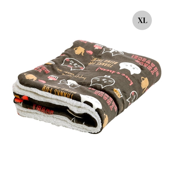 Methold Alfombra de invierno para mascotas, hogar, sala de estar, dormitorio, mantenimiento cálido, almohadilla de franela para dormir para mascotas, Suministros para perros NO. 4 SG Methold PT000135-22