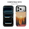 thumbnail image 5 of Sunset Forest Glow Leather Wallet Case for iPhone 17 Wallet Case Card Holder Flip, 5 of 8