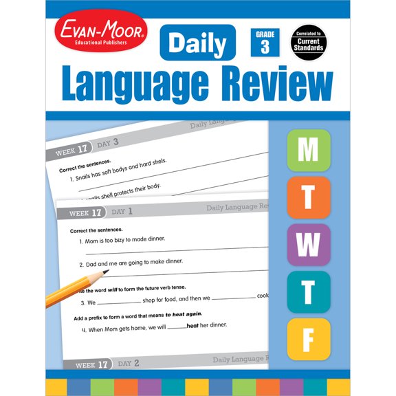 Pre-Owned Daily Language Review Grade 3 Te (Paperback) 1557996571 9781557996572