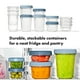 thumbnail image 2 of Set de contenedores OXO Good Grips Twist & Stack 12 piezas, 2 of 9