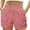 Pink, variant on JINMGG Shorts for Women Clearance $5 Women Solid Pocket Shorts Casual Wear Work Out Shorts Pants Black XXXXXL