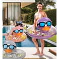 thumbnail image 4 of POZA inflatable Kids Adults Pool Float Tube, Vinyl Multicolor, 4 of 8