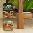 thumbnail image 3 of Bamworld Plant Stand Outdoor Indoor Hanging Plant Shelf Tall Large Plant Holder Wood for Living Room Plant Rack Indoor Multiple Plants Patio Balcony Garden, 3 of 7