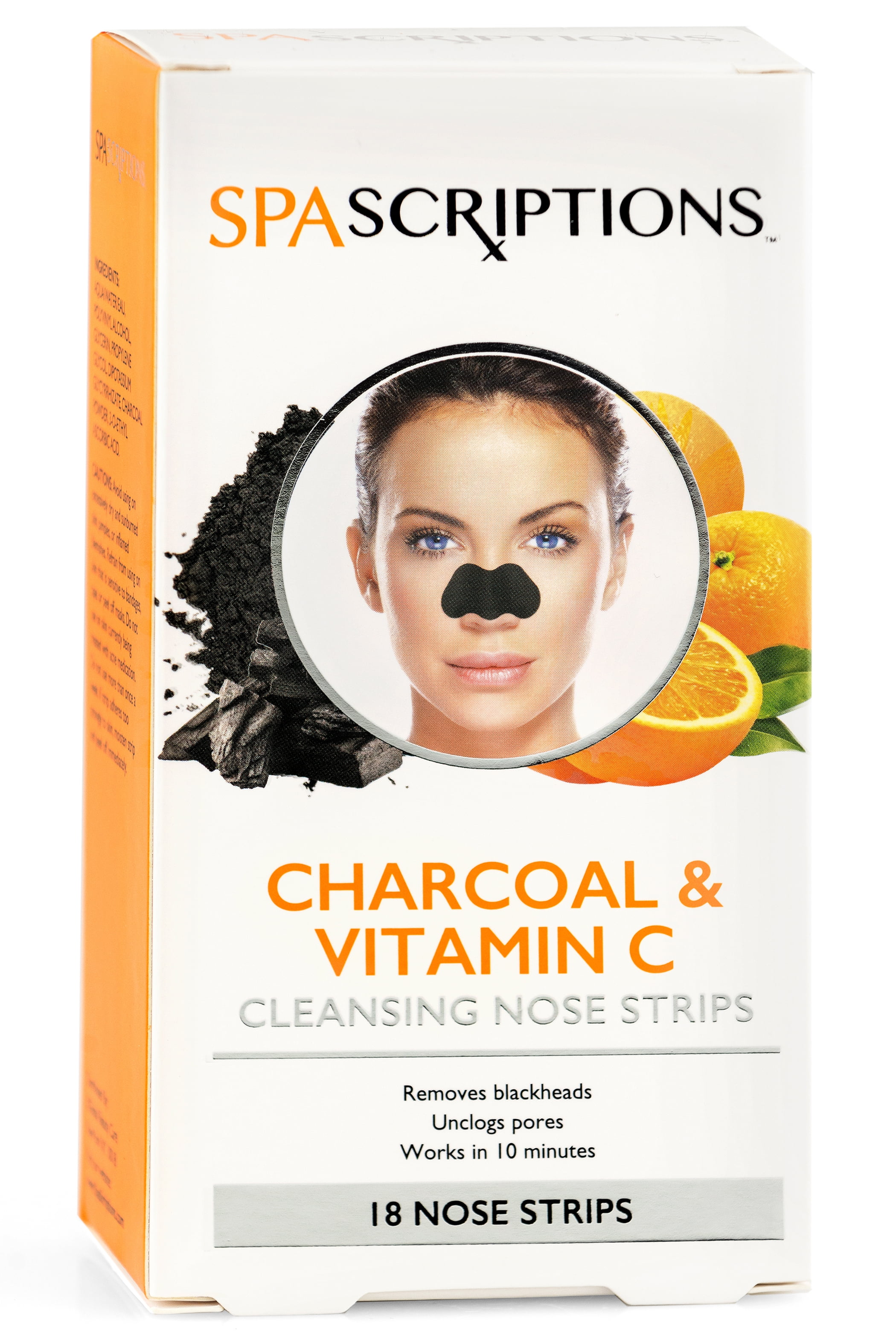 Charcoal & Vitamin C Nose Strips 18 Ct.