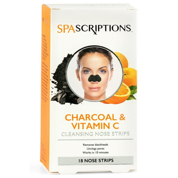 Charcoal & Vitamin C Nose Strips 18 Ct.