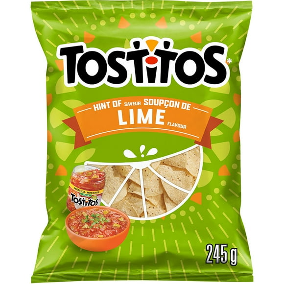 Tostitos Saveur Soupçon de lime Chips Tortilla