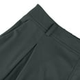 thumbnail image 2 of bbyeadc Women's Work Pants Plus Size Wide Leg Dress Pants Womens High Waist Straight Office Pant 4x 5x Dressy Basic Slacks with Pockets, Dark Gray M, 2 of 9