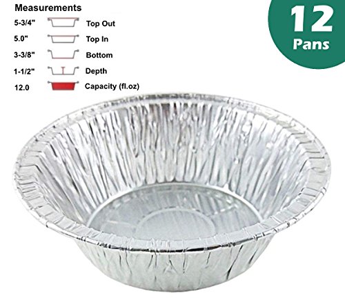 5 inch foil pie pans