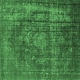 thumbnail image 1 of Ahgly Company Indoor Square Oriental Emerald Green Industrial Area Rugs, 8' Square, 1 of 4