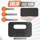 thumbnail image 4 of Placa De Ruck de Hierro Fundido, Multi Pesos Disponibles 10-45 LB, Plato para Rucking, Sentadillas, Entrenamiento de Fuerza, para Entrenamiento al Aire Libre con Discos de Peso, Negro 15lbs, 4 of 6