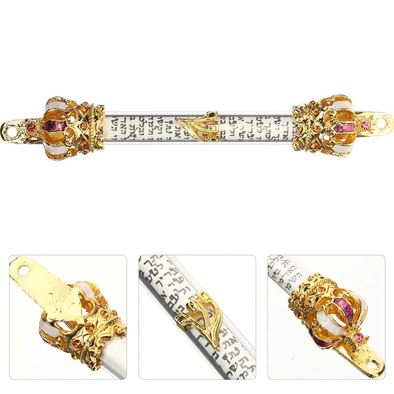 Mezuzah Craft Judaica Door Mezuza Metal Mezuzah Religious Door Mezuzah