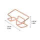 thumbnail image 2 of Tarjetero y Organizador de Escritorio de Metal Dorado | Elegante Caja de Almacenamiento para Tarjetas, Llaves y Clips de Oficina | Construcción de Hierro Resistente, 2 of 2