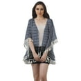thumbnail image 1 of Moomaya Front Open Printed Shrug Beach Clothes For Kimono Cardigans For Women, 1 of 5