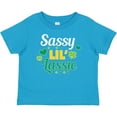 thumbnail image 3 of Inktastic Saint Patrick's Day Sassy Lil' Lassie with Shamrocks Boys or Girls Baby T-Shirt, 3 of 5