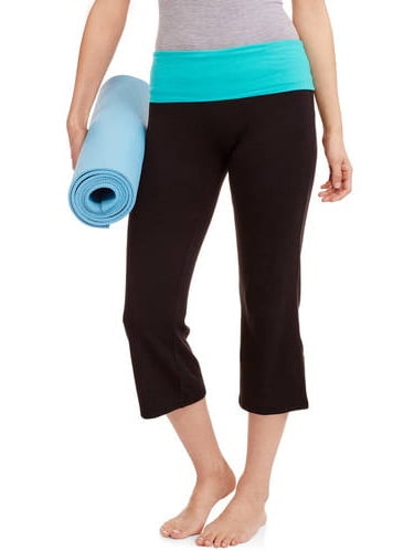 No Boundaries - Juniors' Essential Capri Yoga Pants - Walmart.com - Walmart.com