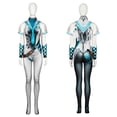 thumbnail image 3 of Disfraz de fantasía de Eve Stellar Blade para mujer adulta, mono, capa, traje de juego de rol, traje de carnaval de Halloween para mujer, 3 of 5