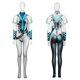 thumbnail image 3 of Disfraz de fantasía de Eve Stellar Blade para mujer adulta, mono, capa, traje de juego de rol, traje de carnaval de Halloween para mujer, 3 of 5